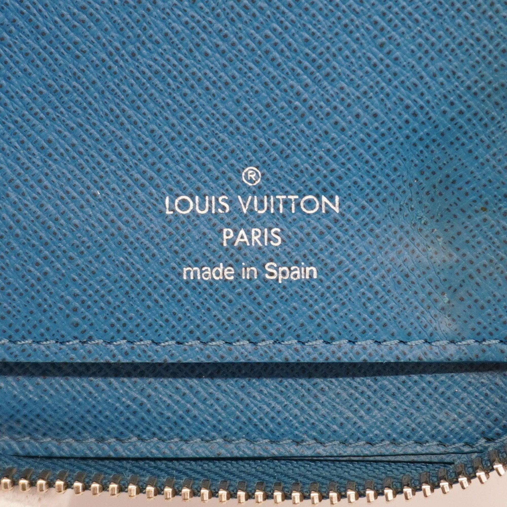 ルイ・ヴィトン(Louis Vuitton) ルイ・ヴィトン 長財布 タイガ ジッピーウォレットヴェルティカルグラシエ M32836 アイスバーグメンズ