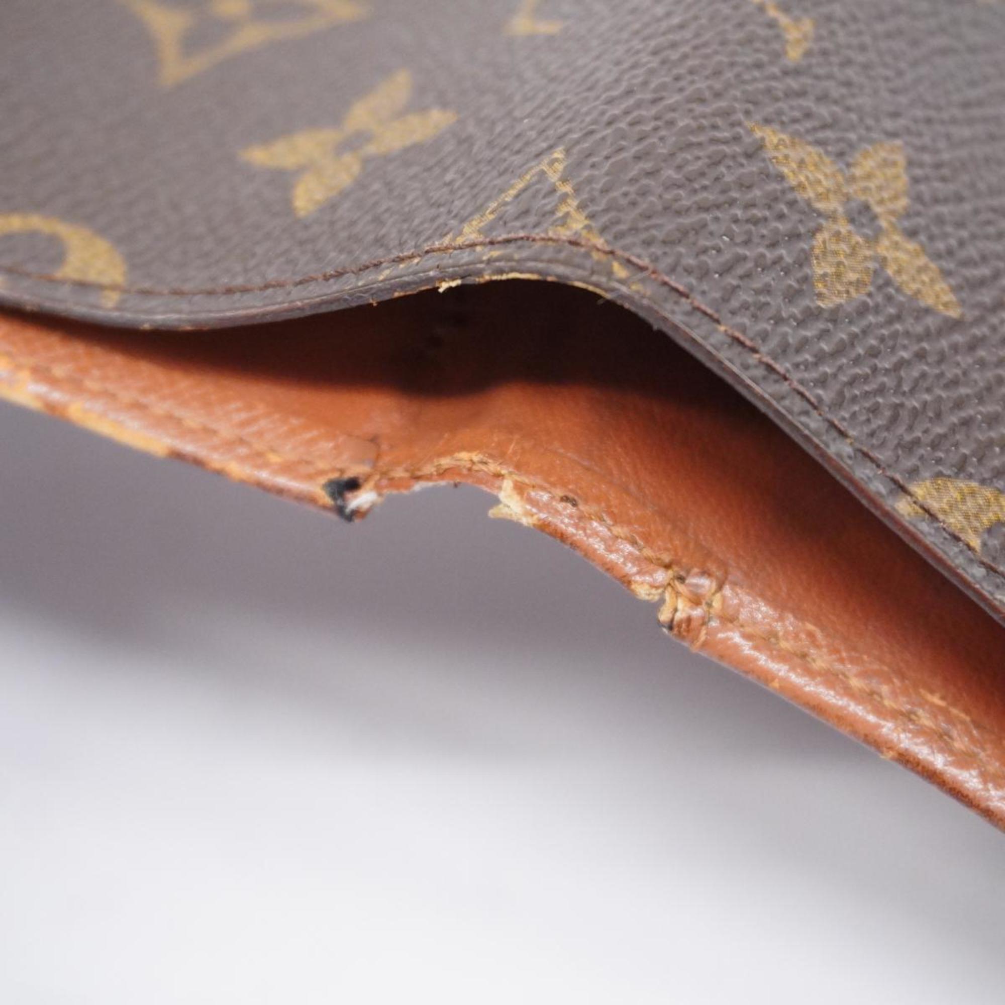 ルイ・ヴィトン(Louis Vuitton) ルイ・ヴィトン 三つ折り財布 モノグラム ポルトトレゾールエテュイパピエ M61202 ブラウンレディース