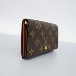 ルイ・ヴィトン(Louis Vuitton) ルイ・ヴィトン 財布 モノグラム ポルトモネビエトレゾール M61730 ブラウンメンズ レディース