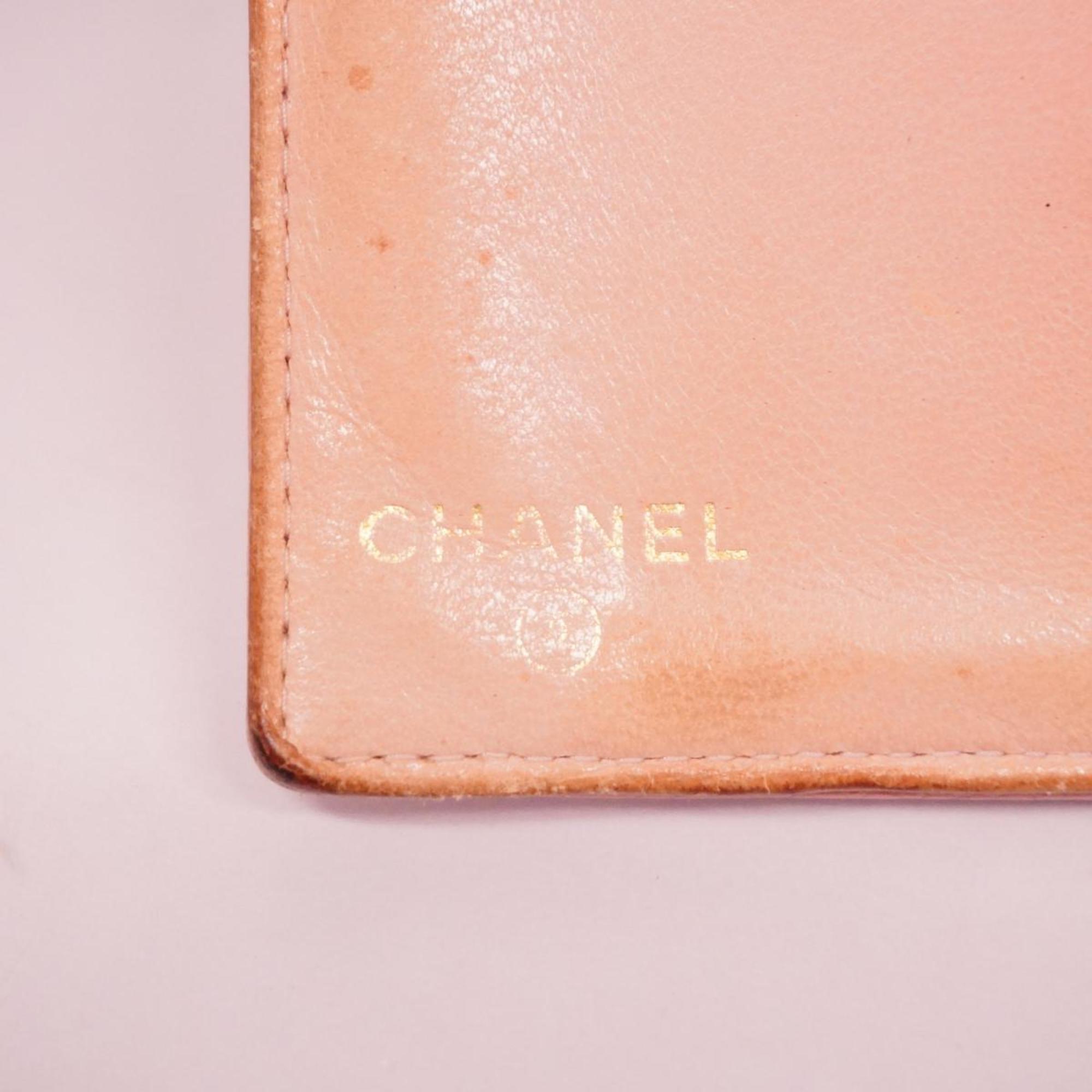 シャネル(Chanel) シャネル 長財布 キャビアスキン ライトピンク   レディース