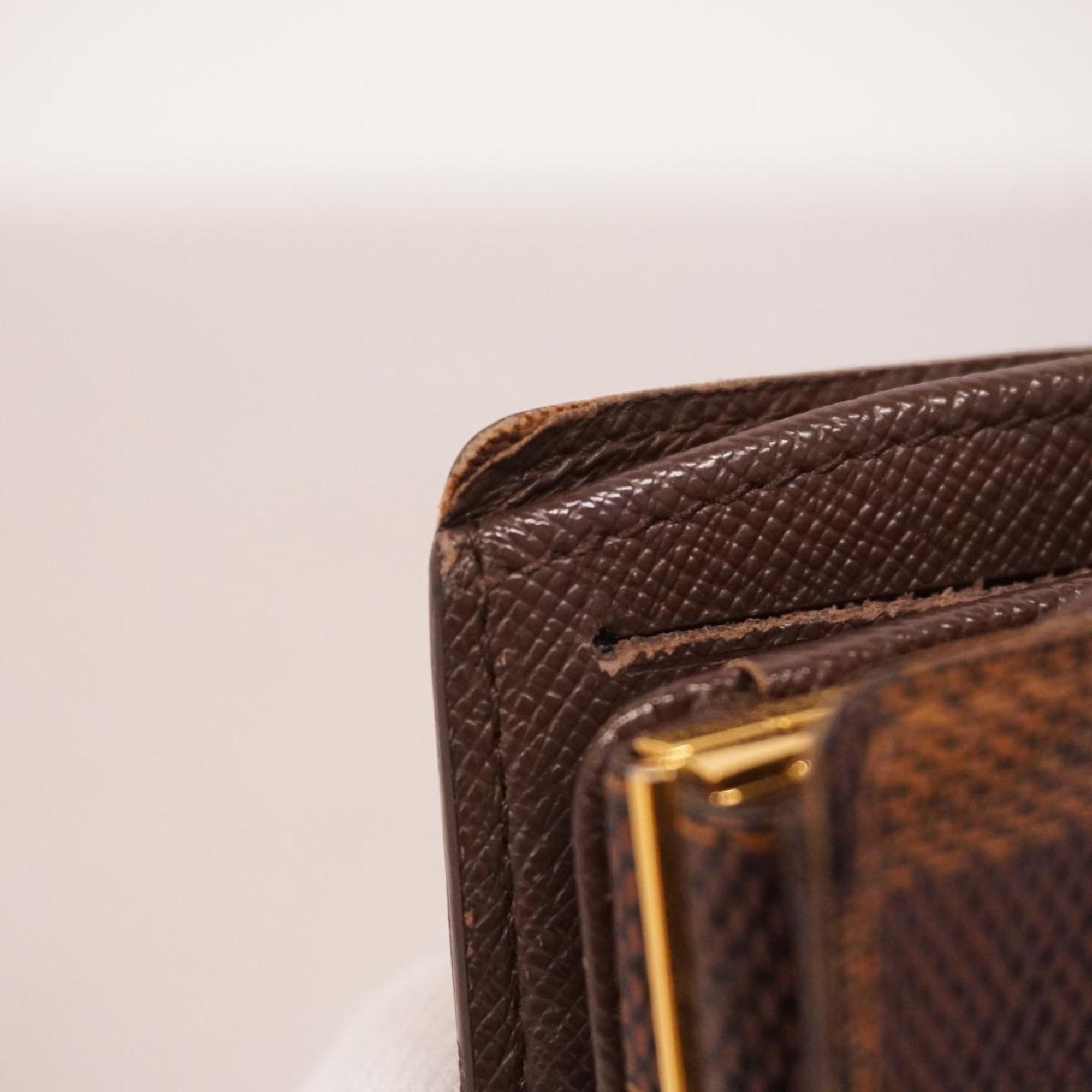 ルイ・ヴィトン(Louis Vuitton) ルイ・ヴィトン 財布 ダミエ ポルトフォイユヴィエノワ N61674 エベヌレディース