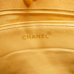 シャネル(Chanel) シャネル トートバッグ マトラッセ キャビアスキン キャメル  レディース
