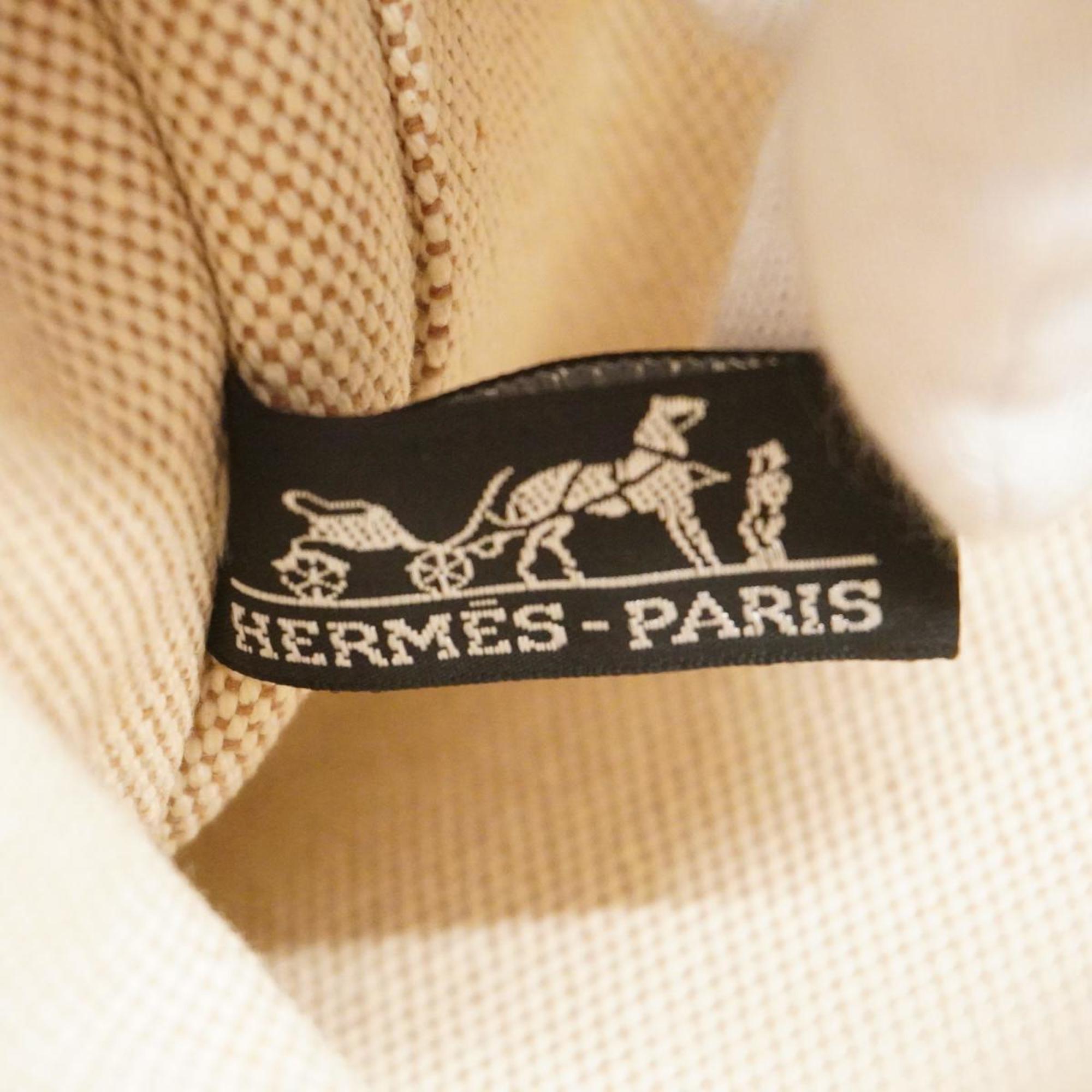 エルメス(Hermes) エルメス トートバッグ ニューフールトゥPM キャンバス ブラウン   レディース