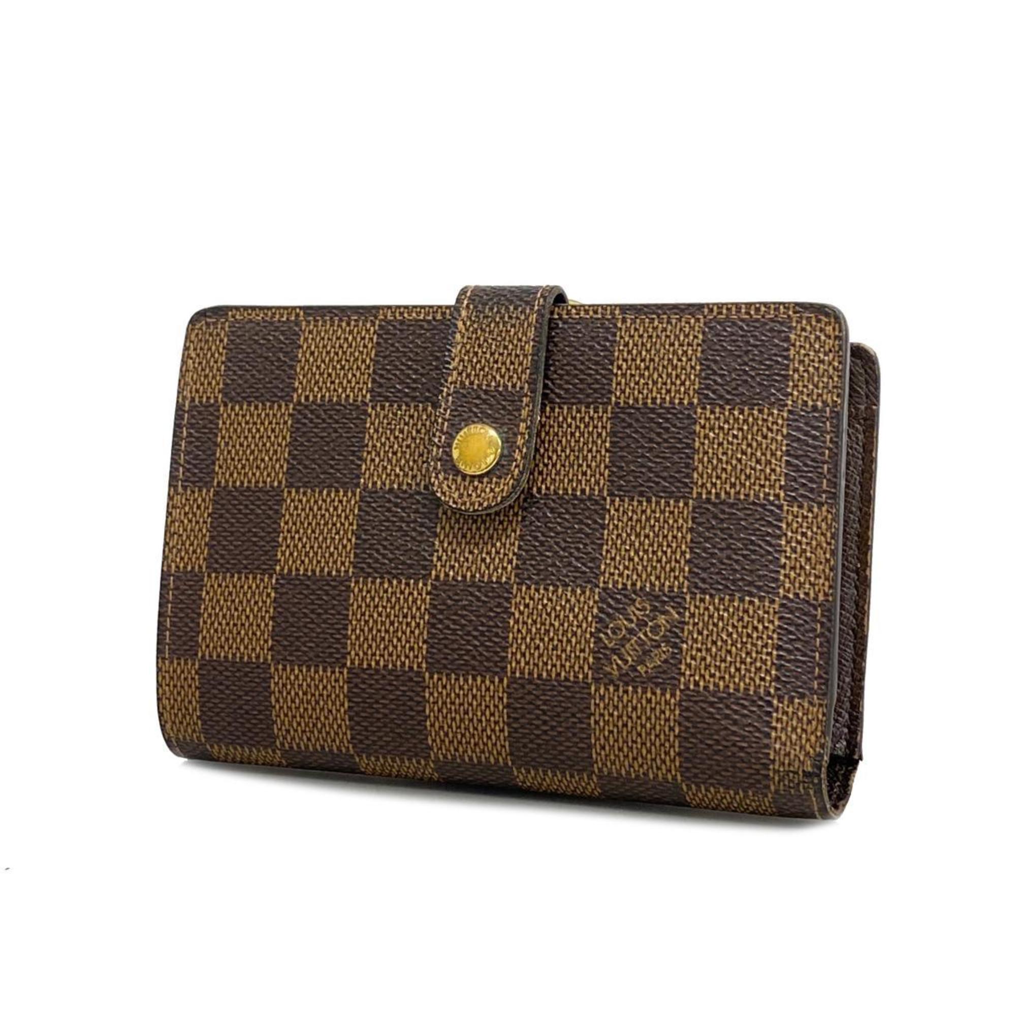 ルイ・ヴィトン(Louis Vuitton) ルイ・ヴィトン 財布 ダミエ ポルトフォイユヴィエノワ N61674 エベヌレディース