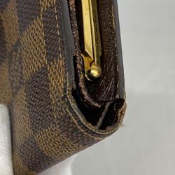 ルイ・ヴィトン(Louis Vuitton) ルイ・ヴィトン 財布 ダミエ ポルトフォイユヴィエノワ N61674 エベヌレディース