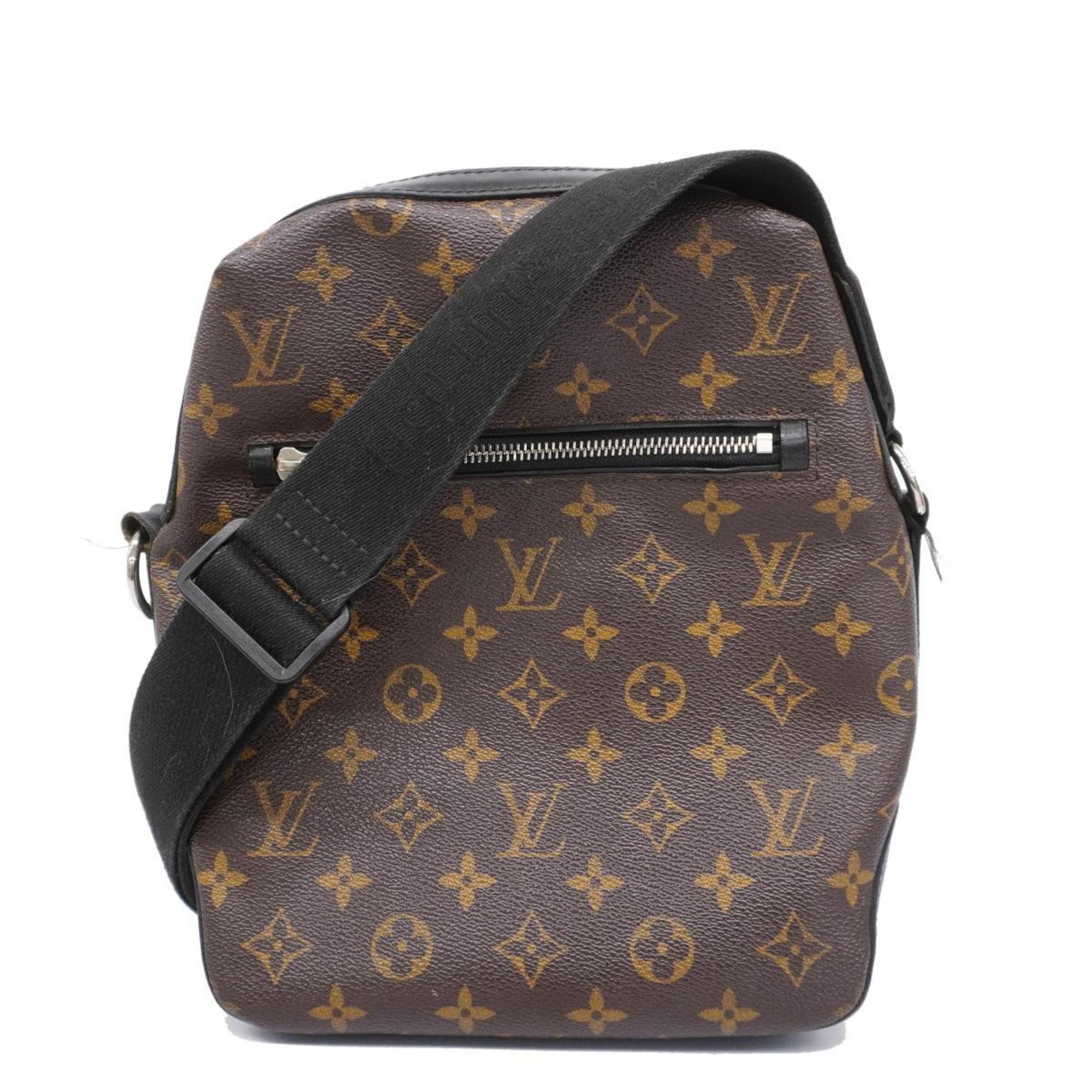 ルイ・ヴィトン(Louis Vuitton) ルイ・ヴィトン ショルダーバッグ モノグラム・マカサー トーレスPM M40635 ブラウン ブラックメンズ