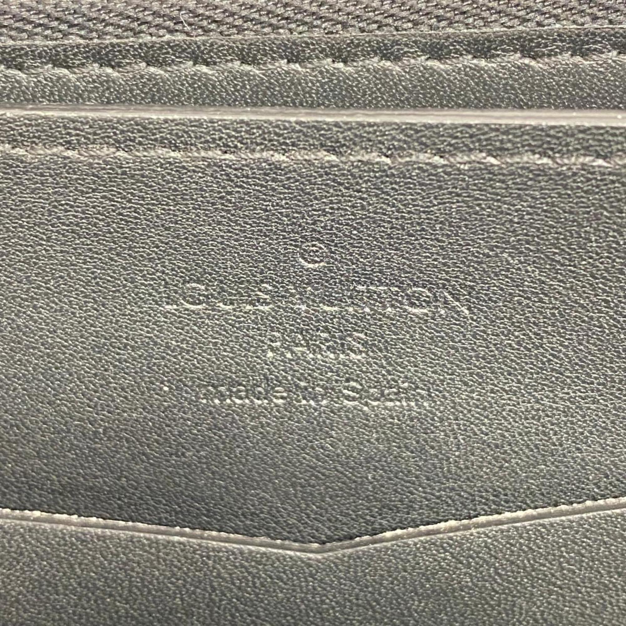 ルイ・ヴィトン(Louis Vuitton) ルイ・ヴィトン 長財布 ダミエ・コバルト ジッピーXL N63287 ブルー ブラックメンズ