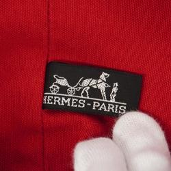 エルメス(Hermes) エルメス ショルダーバッグ ポロションミミルGM キャンバス レッド   レディース