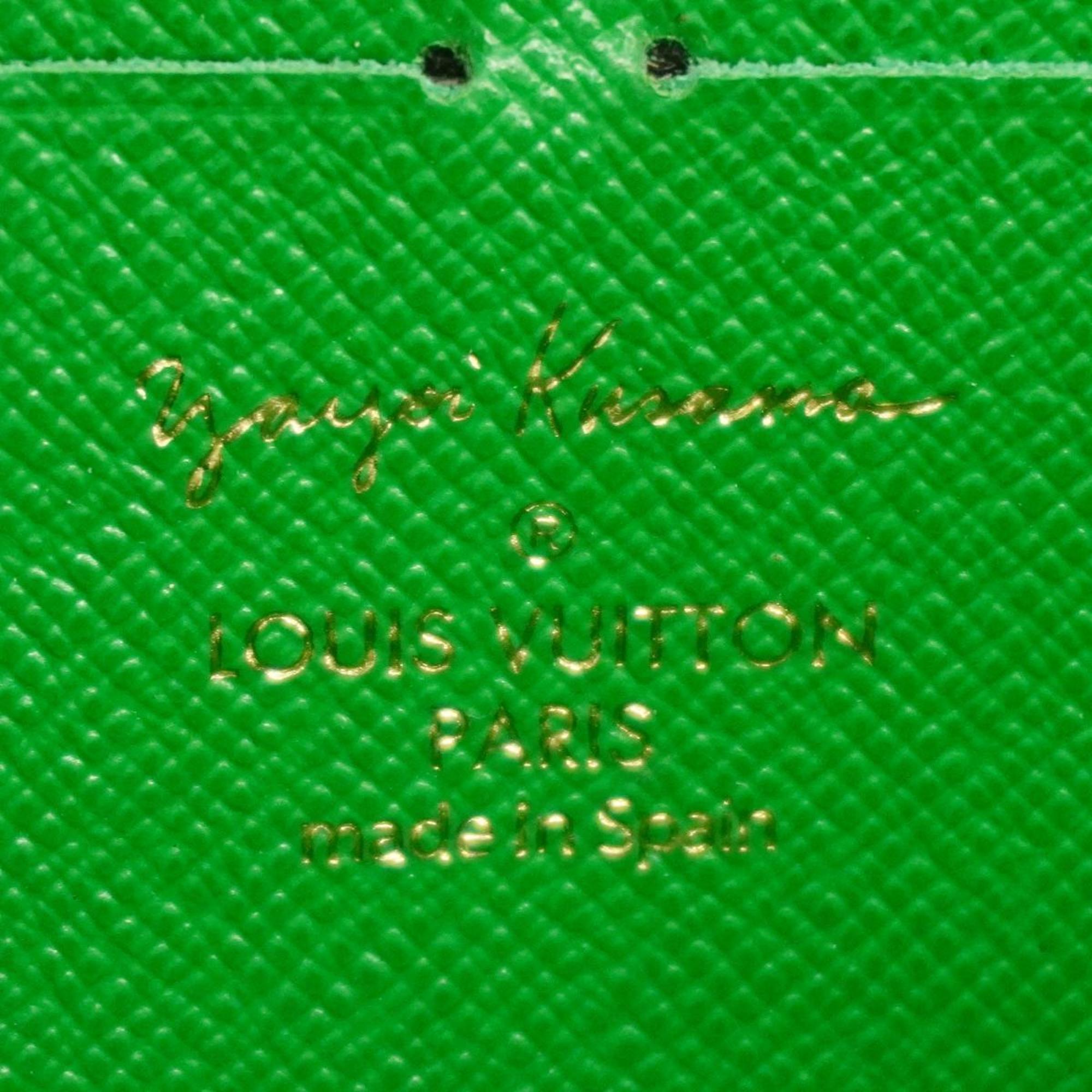 ルイ・ヴィトン(Louis Vuitton) ルイ・ヴィトン 長財布 モノグラム パンプキンドット ジッピーウォレット M60451 ヴェール 草間彌生レディース