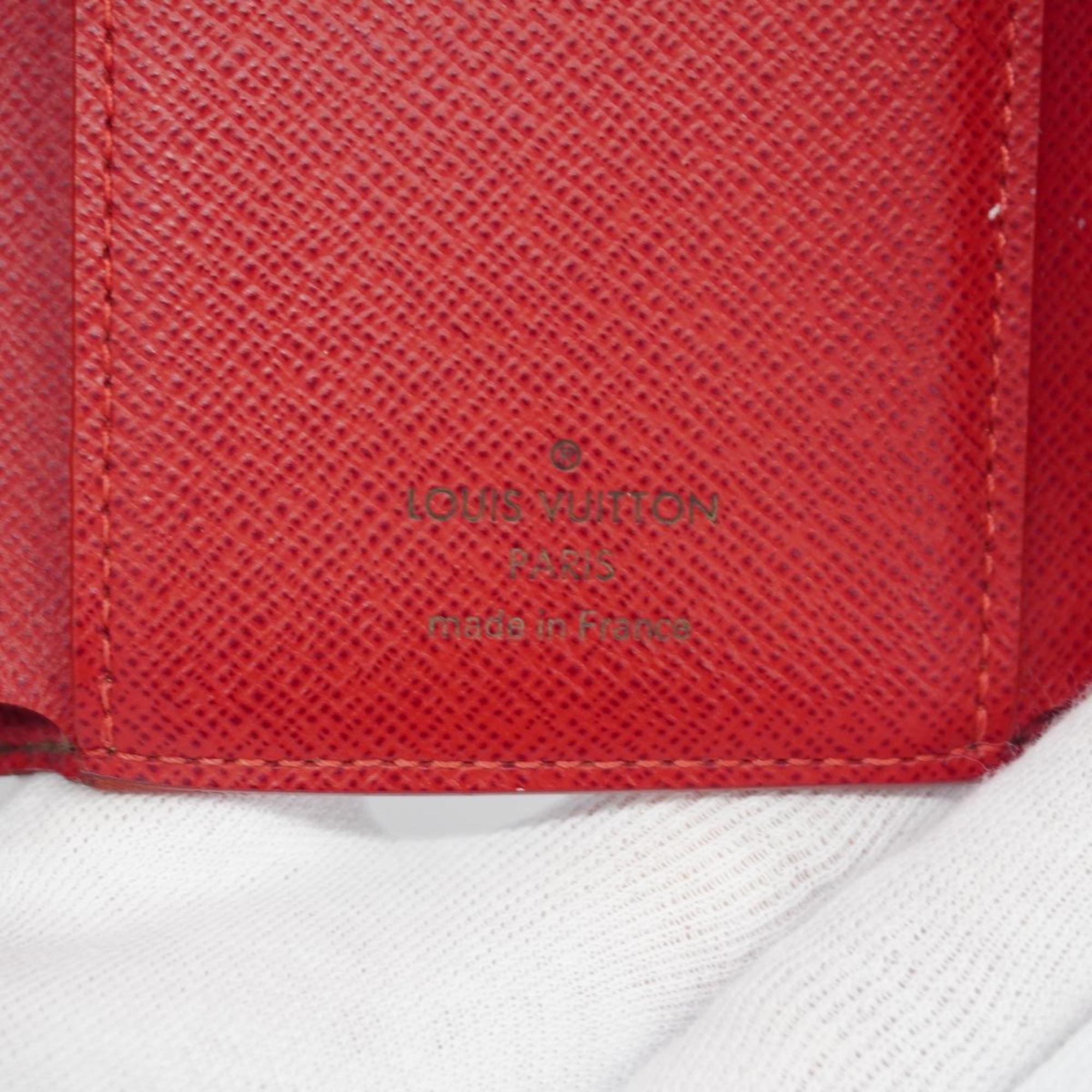 ルイ・ヴィトン(Louis Vuitton) ルイ・ヴィトン 三つ折り財布 ダミエ ポルトフォイユヴィクトリーヌ N61013 エベヌレディース