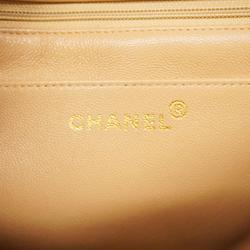 シャネル(Chanel) シャネル ショルダーバッグ マトラッセ ダイアナ チェーンショルダー ラムスキン ベージュ   レディース