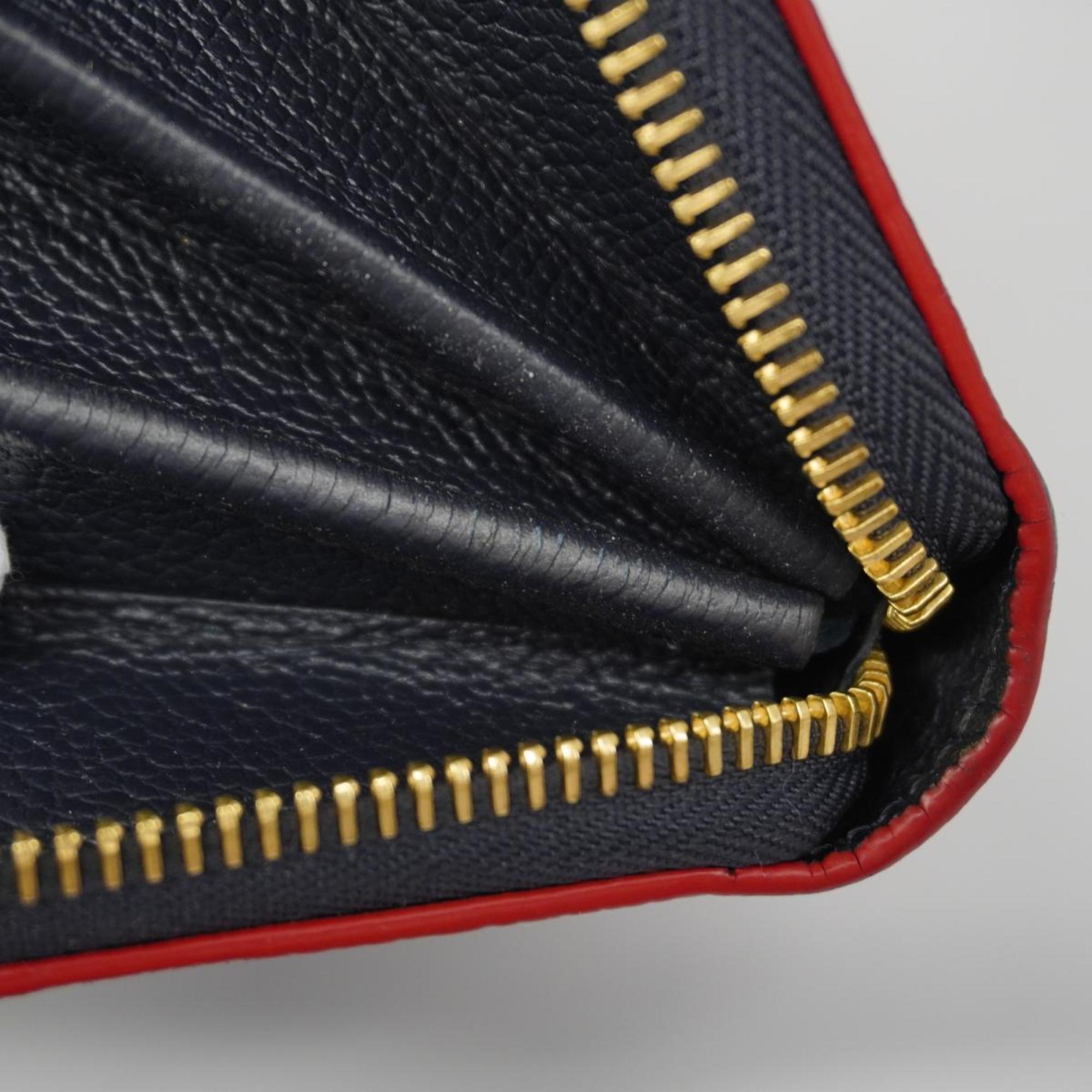 ルイ・ヴィトン(Louis Vuitton) ルイ・ヴィトン 長財布 モノグラム・アンプラント ジッピーウォレット M62121 マリーヌルージュレディース