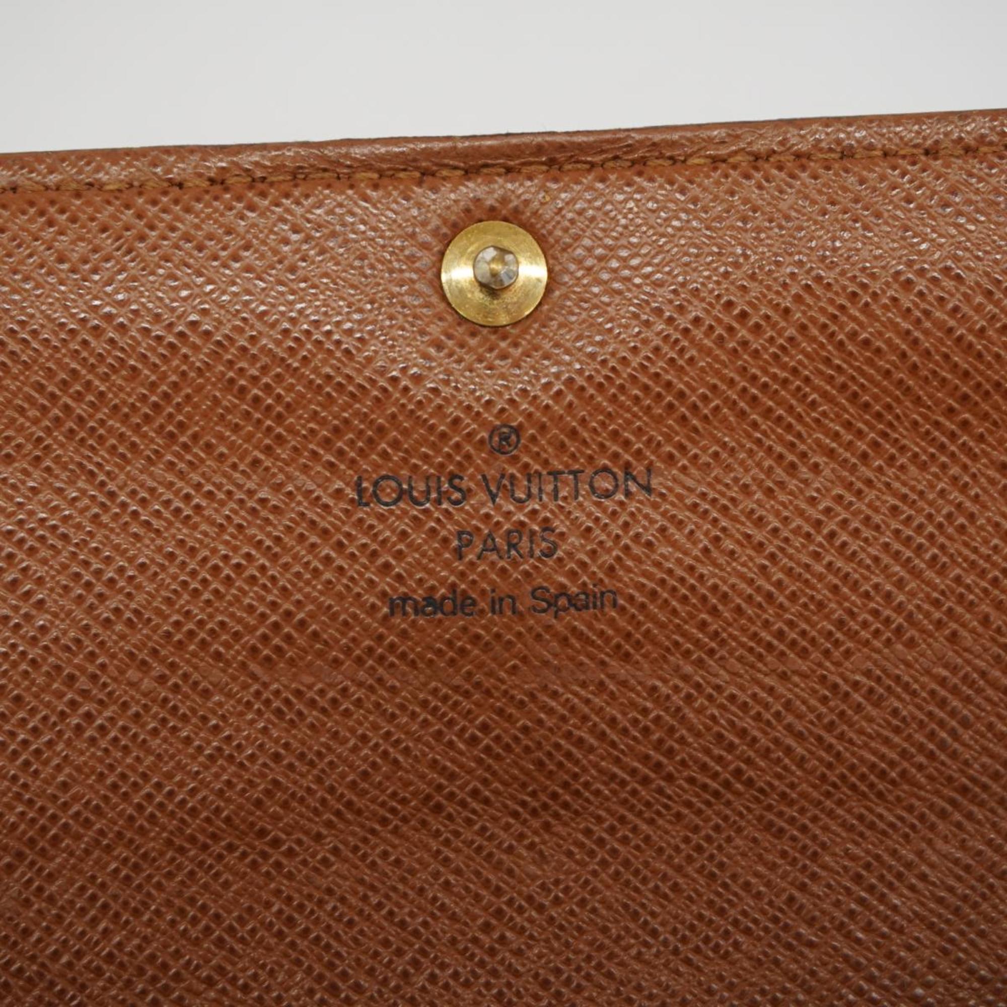 ルイ・ヴィトン(Louis Vuitton) ルイ・ヴィトン 長財布 モノグラム ポルトフォイユサラ M61734 ブラウンメンズ レディース