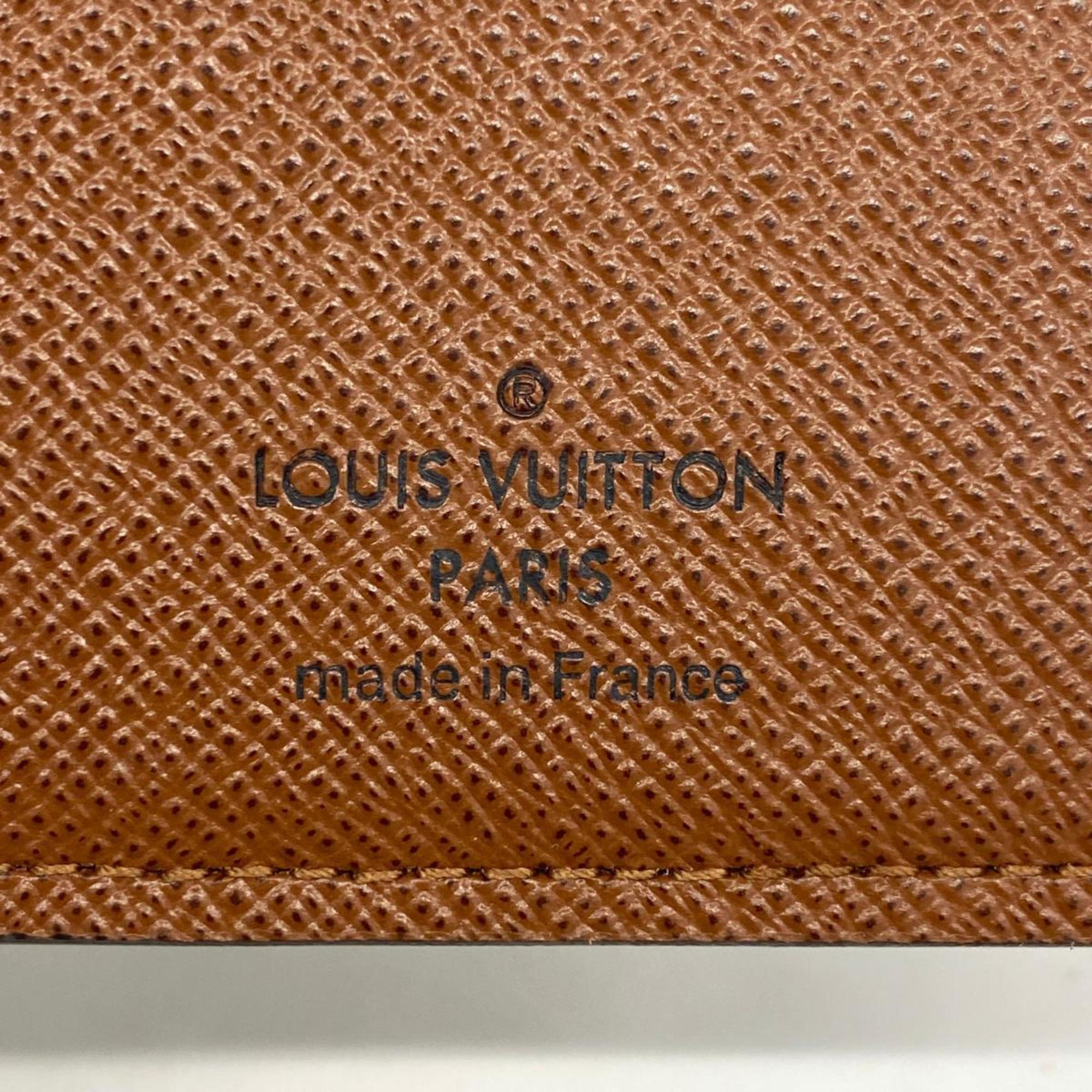 ルイ・ヴィトン(Louis Vuitton) ルイ・ヴィトン 長財布 モノグラム ポルトフォイユブラザ M66540 ブラウンメンズ