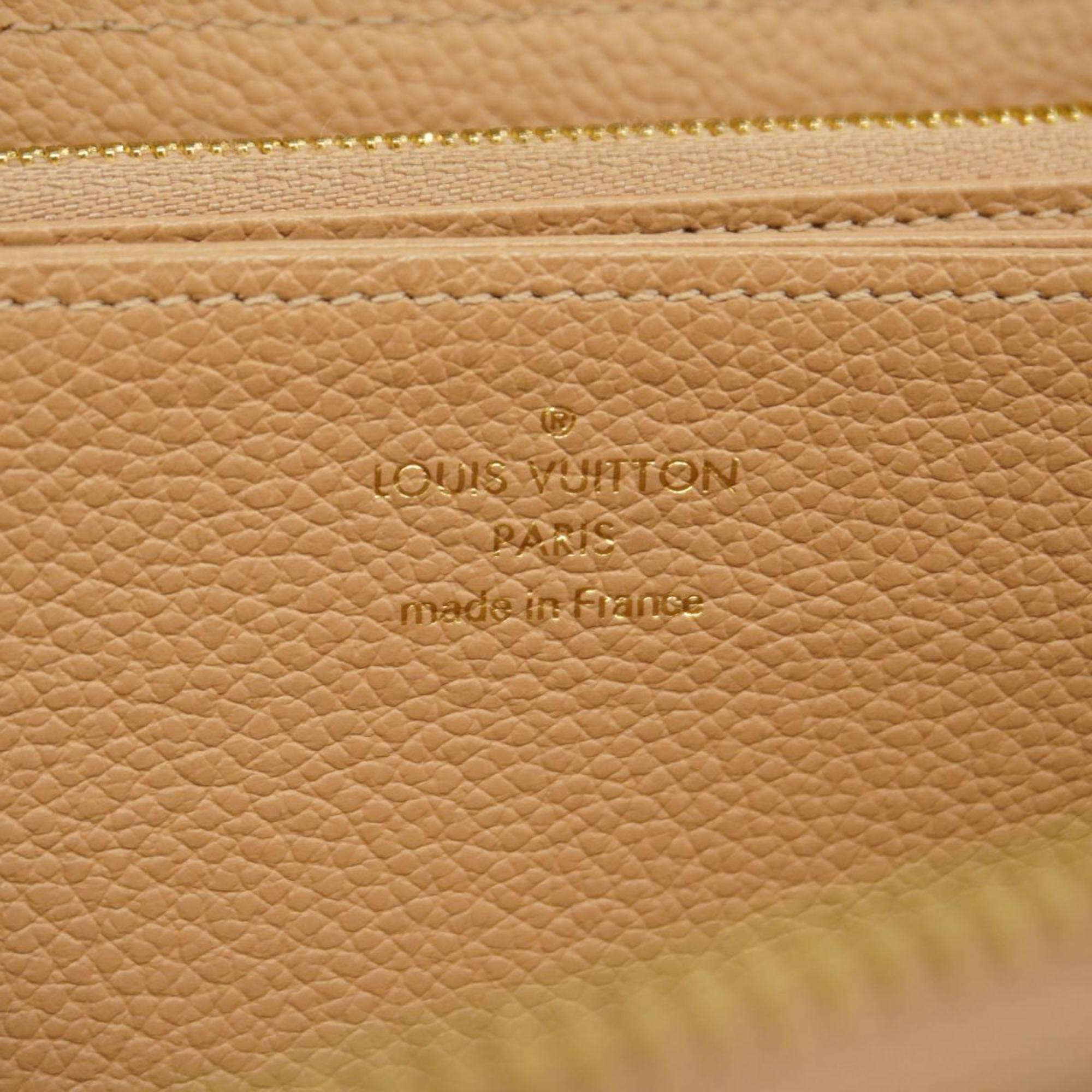 ルイ・ヴィトン(Louis Vuitton) ルイ・ヴィトン 長財布 モノグラム・アンプラント ジッピーウォレット M60746 デュンヌレディース