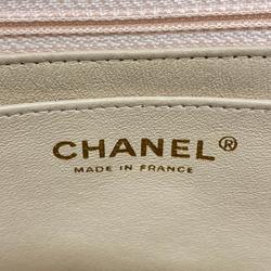 シャネル(Chanel) シャネル ショルダーバッグ マトラッセ Wチェーン ラムスキン ホワイト   レディース