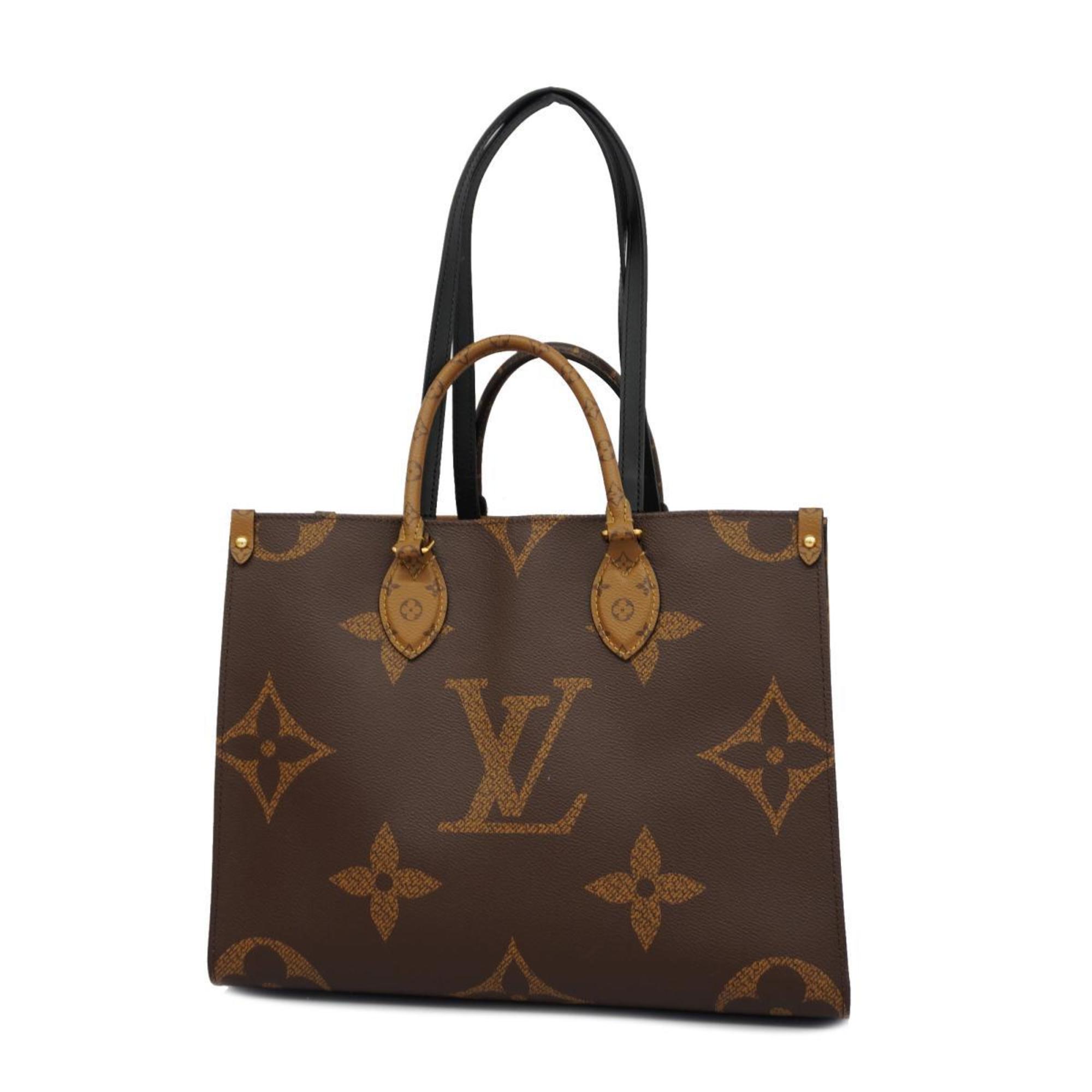 ルイ・ヴィトン(Louis Vuitton) ルイ・ヴィトン ハンドバッグ モノグラムリバース オンザゴーMM M45321 ブラウンレディース