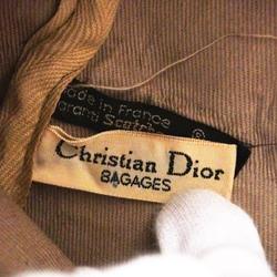 クリスチャン・ディオール(Christian Dior) クリスチャンディオール ハンドバッグ トロッター キャンバス レザー ネイビー   レディース