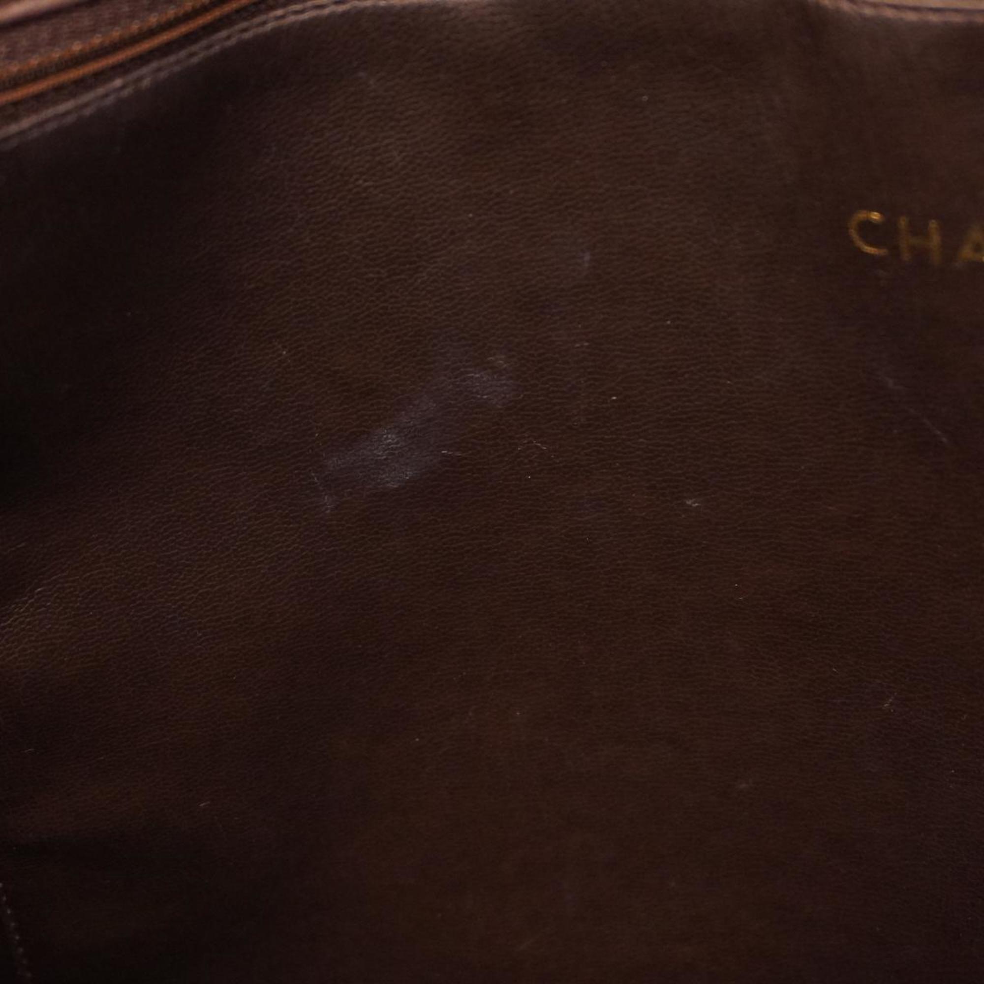 シャネル(Chanel) シャネル ショルダーバッグ マトラッセ チェーンショルダー ラムスキン ブラウン   レディース