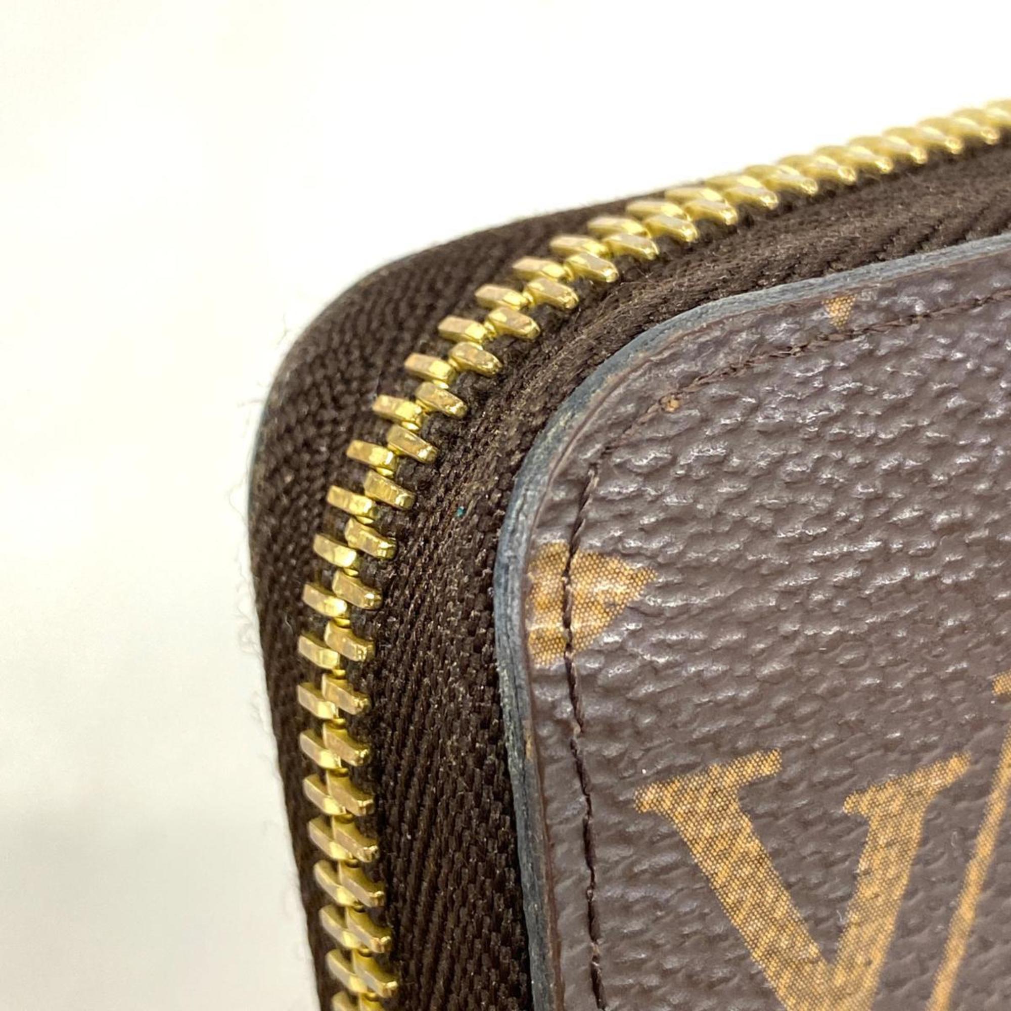 ルイ・ヴィトン(Louis Vuitton) ルイ・ヴィトン 長財布 モノグラム ジッピーウォレット M42616 ブラウンメンズ レディース