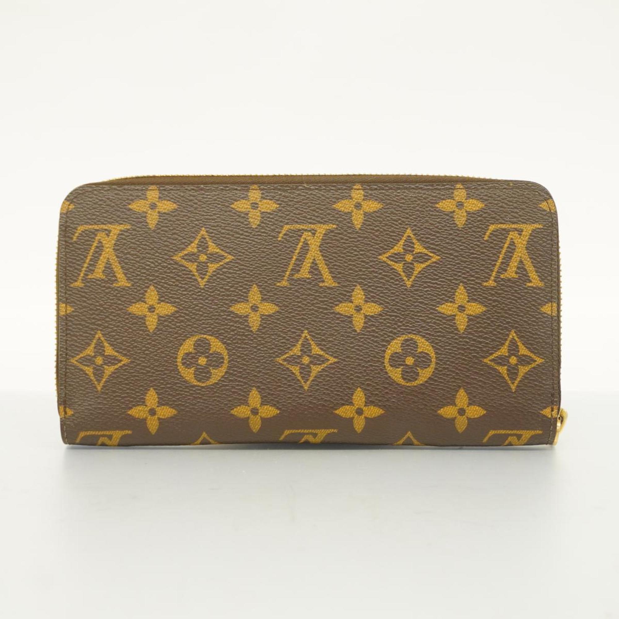 ルイ・ヴィトン(Louis Vuitton) ルイ・ヴィトン 長財布 モノグラム ジッピーウォレット M60017 ブラウンメンズ レディース