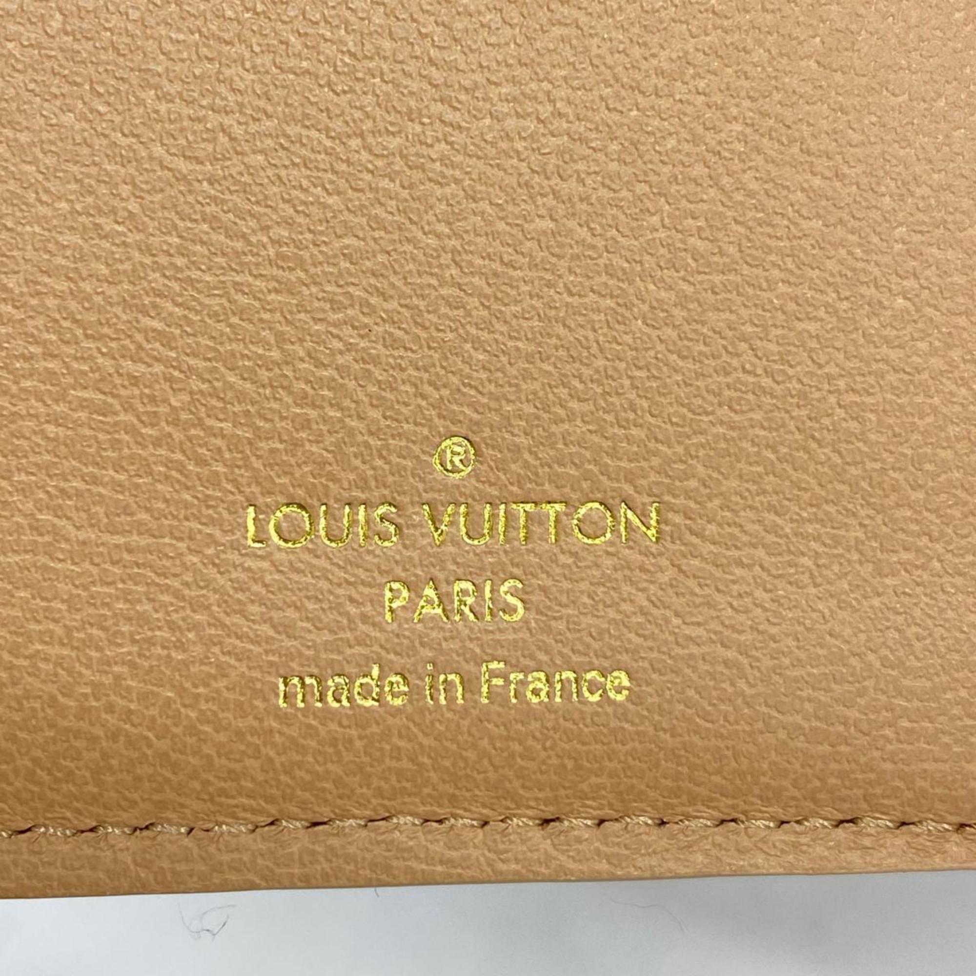 ルイ・ヴィトン(Louis Vuitton) ルイ・ヴィトン 財布 モノグラム ポルトフォイユルー M81673 キャメルレディース