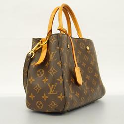 ルイ・ヴィトン(Louis Vuitton) ルイ・ヴィトン ハンドバッグ モノグラム モンテーニュBB M41055 ブラウンレディース