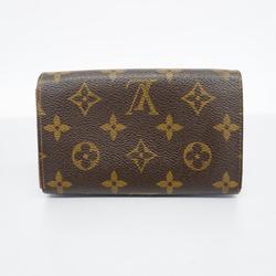 ルイ・ヴィトン(Louis Vuitton) ルイ・ヴィトン 財布 モノグラム ポルトモネビエトレゾール M61730 ブラウンメンズ レディース