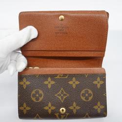 ルイ・ヴィトン(Louis Vuitton) ルイ・ヴィトン 財布 モノグラム ポルトモネビエトレゾール M61730 ブラウンメンズ レディース