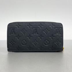 ルイ・ヴィトン(Louis Vuitton) ルイ・ヴィトン 長財布 モノグラム・アンプラント ジッピーウォレット M61864 ノワールレディース