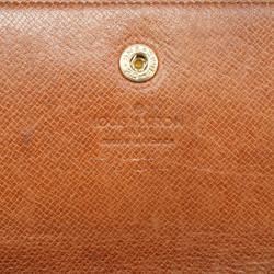 ルイ・ヴィトン(Louis Vuitton) ルイ・ヴィトン 長財布 モノグラム ポルトモネクレディ M61723 ブラウンレディース
