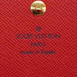 ルイ・ヴィトン(Louis Vuitton) ルイ・ヴィトン 長財布 エピ ポシェットポルトモネクレディ M63577 カスティリアンレッドレディース