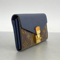 ルイ・ヴィトン(Louis Vuitton) ルイ・ヴィトン 長財布 モノグラム ポルトフォイユパラス M64092 ブルーマリーヌレディース