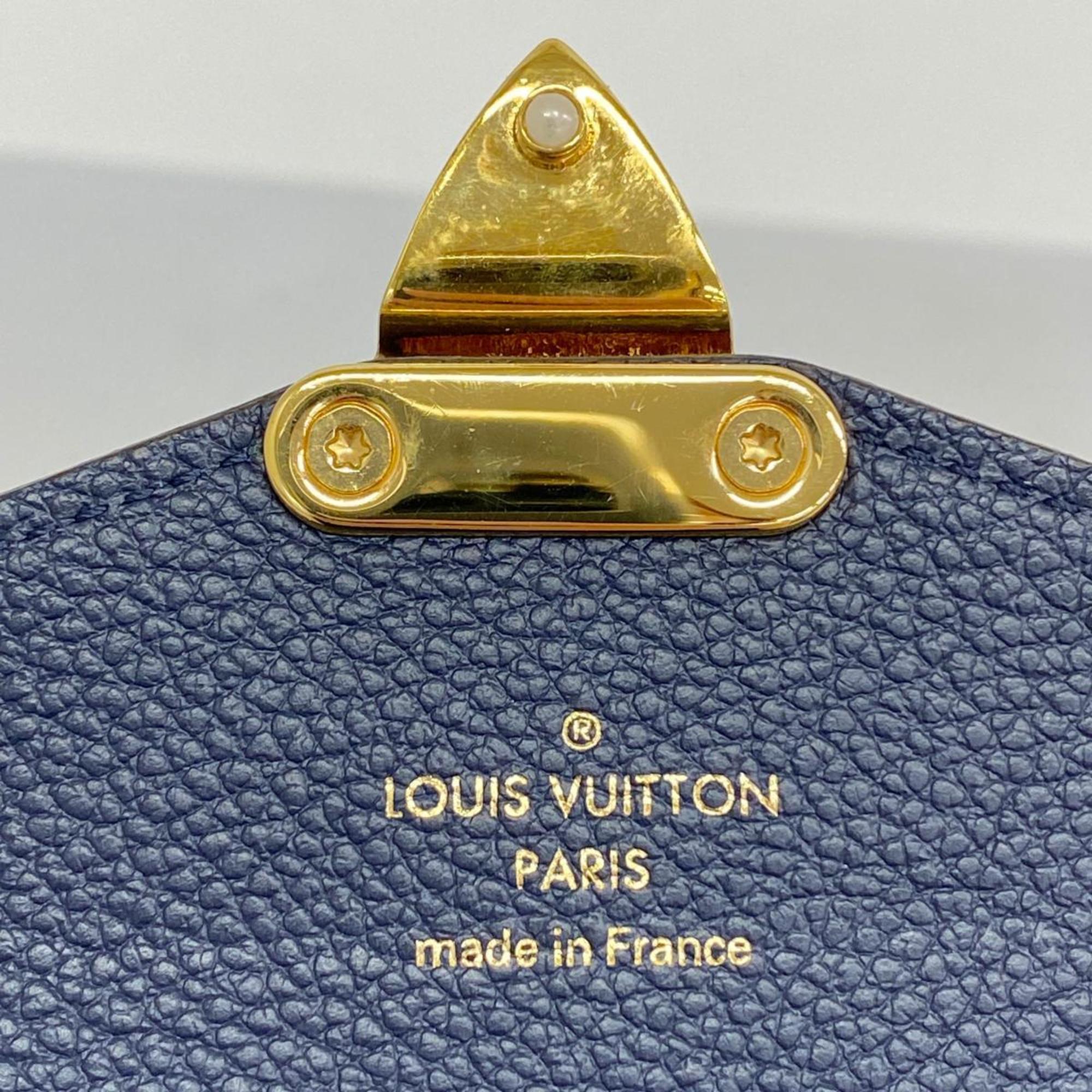 ルイ・ヴィトン(Louis Vuitton) ルイ・ヴィトン 長財布 モノグラム ポルトフォイユパラス M64092 ブルーマリーヌレディース