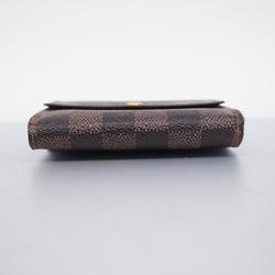 ルイ・ヴィトン(Louis Vuitton) ルイ・ヴィトン 三つ折り財布 ダミエ ポルトフォイユエリーズ N61652 エベヌメンズ レディース