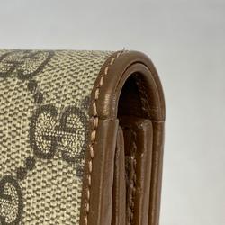 グッチ(Gucci) グッチ 財布 GGスプリーム ホースビット 621891  レザー ブラウン   レディース