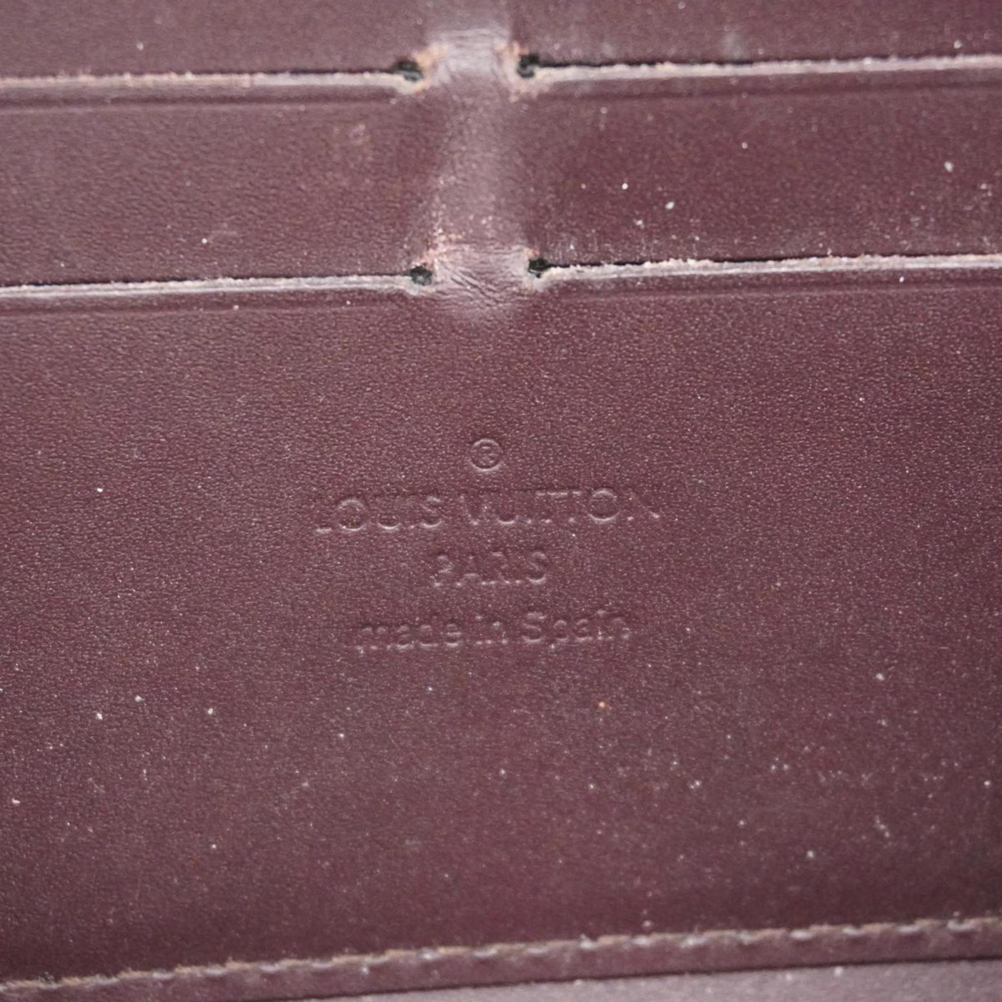 ルイ・ヴィトン(Louis Vuitton) ルイ・ヴィトン 長財布 ヴェルニ ジッピーウォレット M93522 アマラントレディース