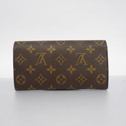 ルイ・ヴィトン(Louis Vuitton) ルイ・ヴィトン 長財布 モノグラム ポシェットポルトモネクレディ M61725 ブラウンレディース