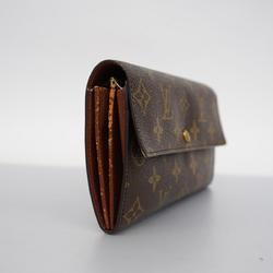 ルイ・ヴィトン(Louis Vuitton) ルイ・ヴィトン 長財布 モノグラム ポシェットポルトモネクレディ M61725 ブラウンレディース