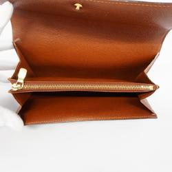 ルイ・ヴィトン(Louis Vuitton) ルイ・ヴィトン 長財布 モノグラム ポシェットポルトモネクレディ M61725 ブラウンレディース