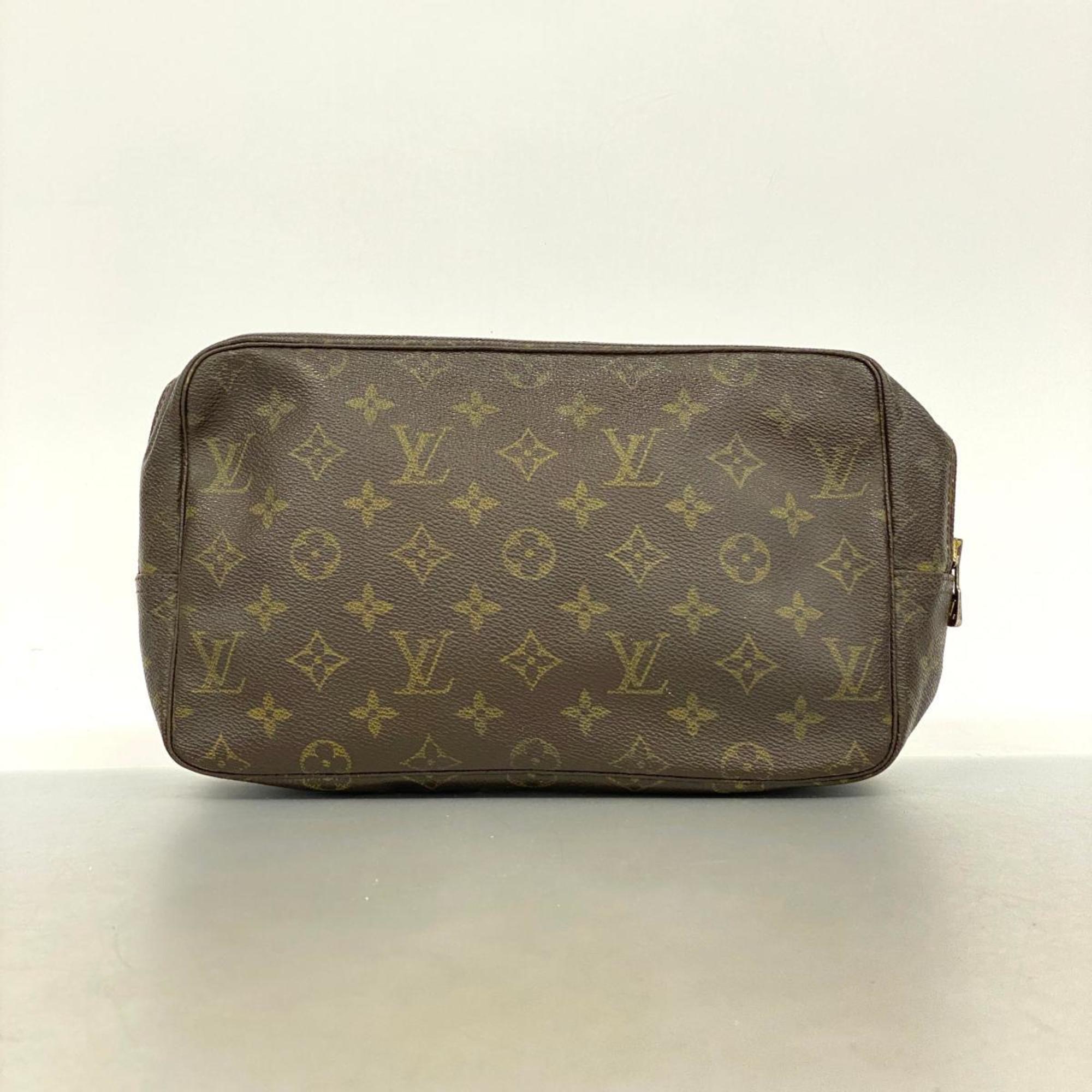 ルイ・ヴィトン(Louis Vuitton) ルイ・ヴィトン ポーチ モノグラム トゥルーストワレット28 M47522 ブラウンレディース