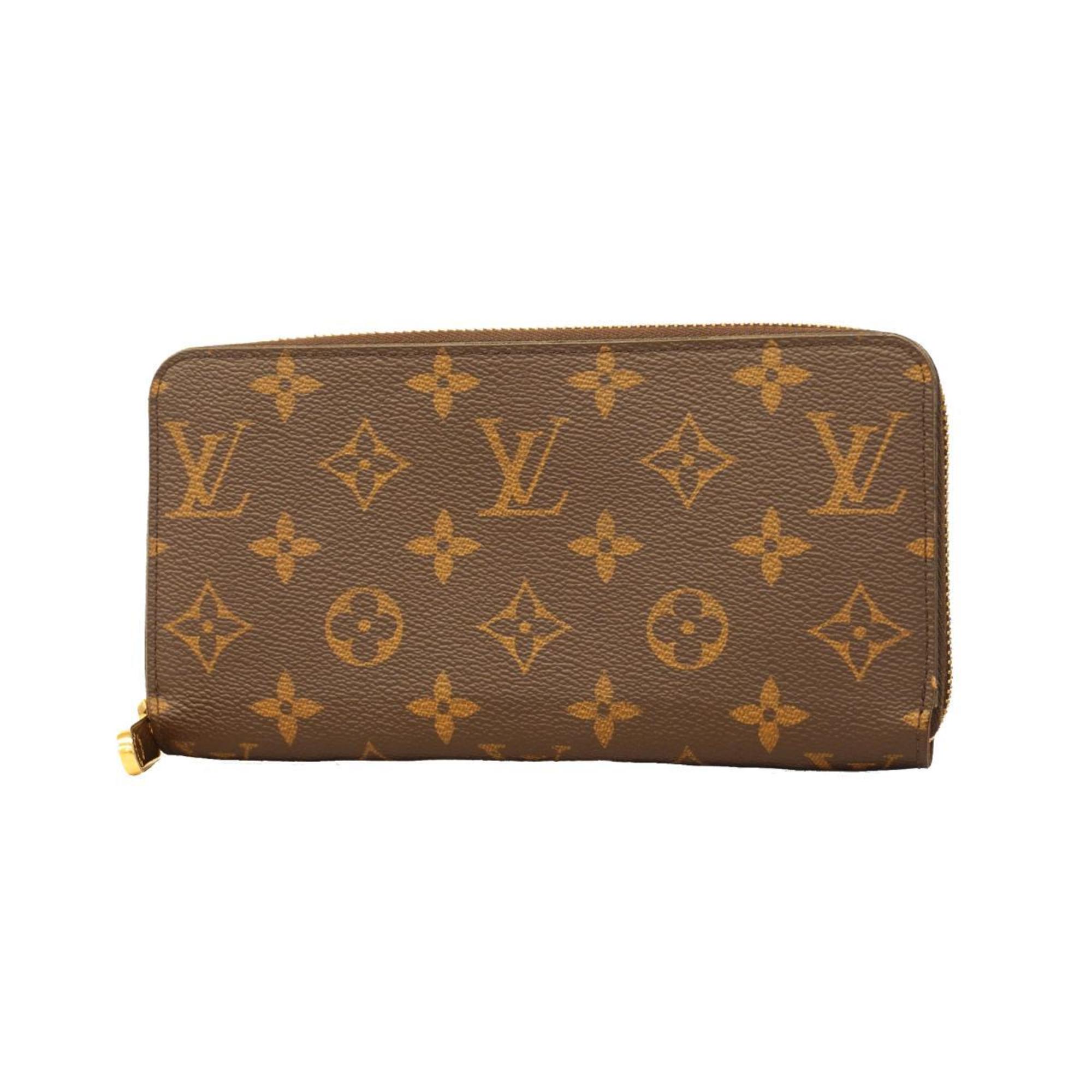 ルイ・ヴィトン(Louis Vuitton) ルイ・ヴィトン 長財布 モノグラム ジッピーウォレット M42616 ブラウンメンズ レディース