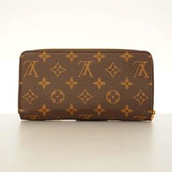 ルイ・ヴィトン(Louis Vuitton) ルイ・ヴィトン 長財布 モノグラム ジッピーウォレット M42616 ブラウンメンズ レディース