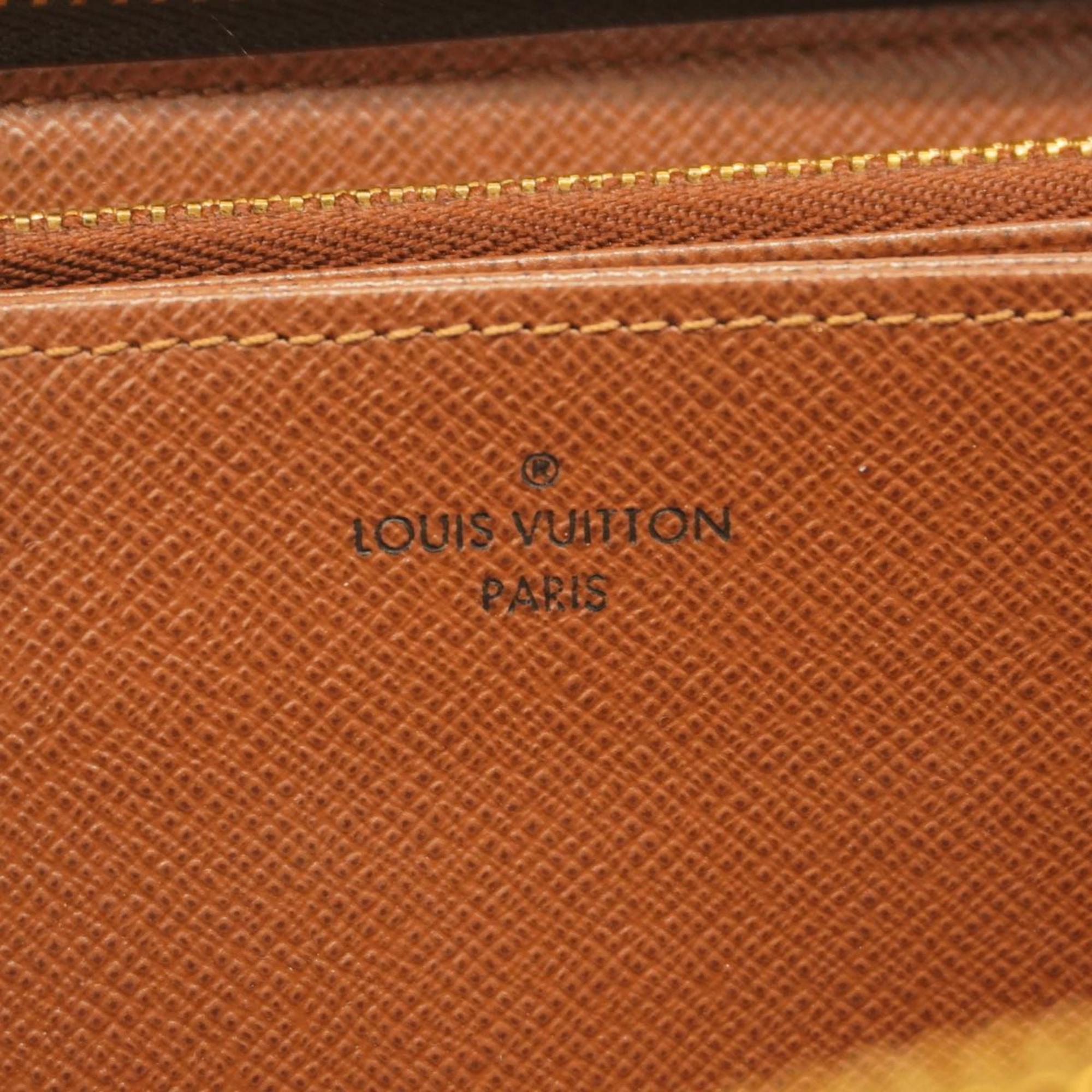 ルイ・ヴィトン(Louis Vuitton) ルイ・ヴィトン 長財布 モノグラム ジッピーウォレット M42616 ブラウンメンズ レディース