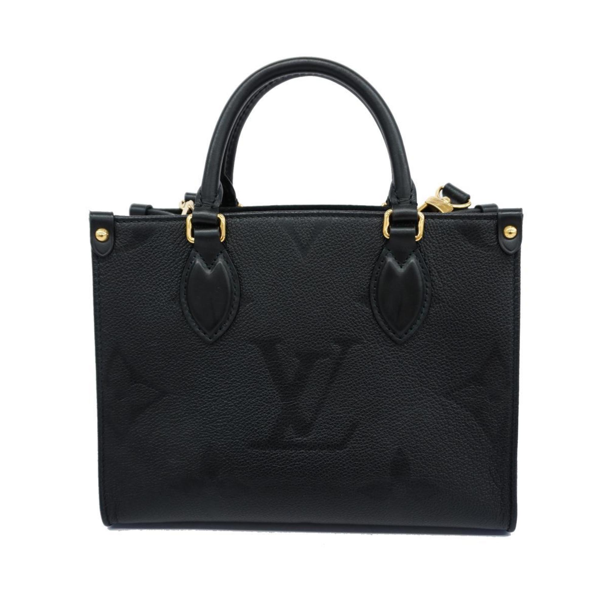 ルイ・ヴィトン(Louis Vuitton) ルイ・ヴィトン ハンドバッグ モノグラム・アンプラント オンザゴーPM M45653 ノワールレディース