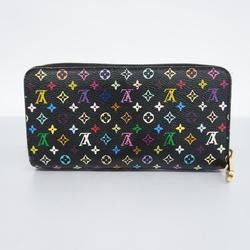 ルイ・ヴィトン(Louis Vuitton) ルイ・ヴィトン 長財布 モノグラム・マルチカラー ジッピーウォレット M60275 ノワール ヴィオレメンズ レディース