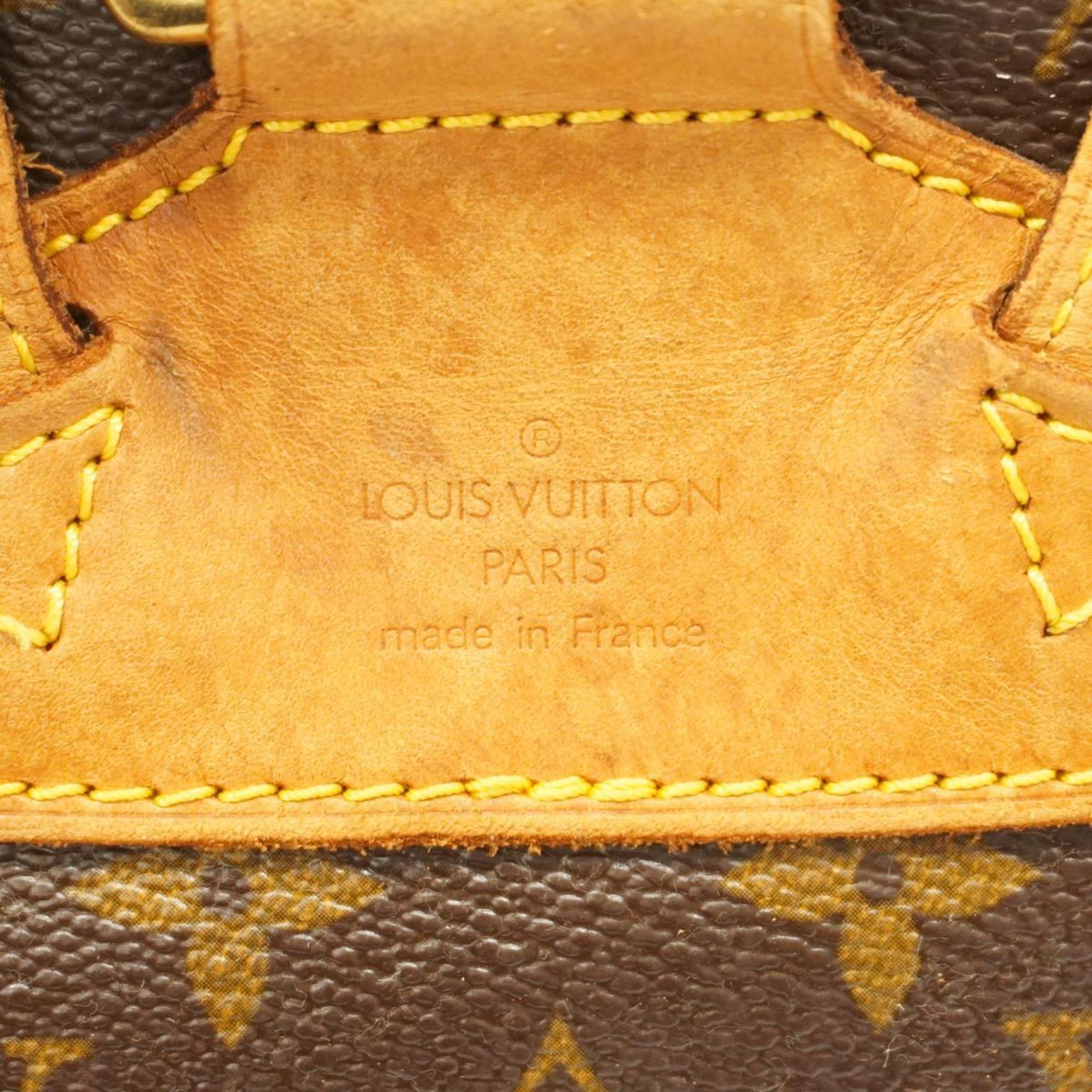 ルイ・ヴィトン(Louis Vuitton) ルイ・ヴィトン リュックサック モノグラム モンスリMM M51136 ブラウンレディース