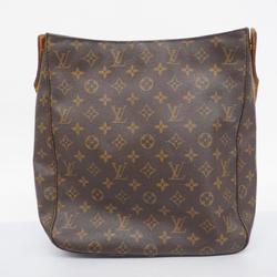 ルイ・ヴィトン(Louis Vuitton) ルイ・ヴィトン ショルダーバッグ モノグラム ルーピングGM M51145 ブラウンレディース