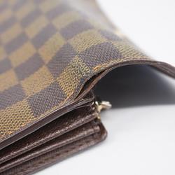 ルイ・ヴィトン(Louis Vuitton) ルイ・ヴィトン 長財布 ダミエ ポルトフォイユサラ N61734 エベヌレディース