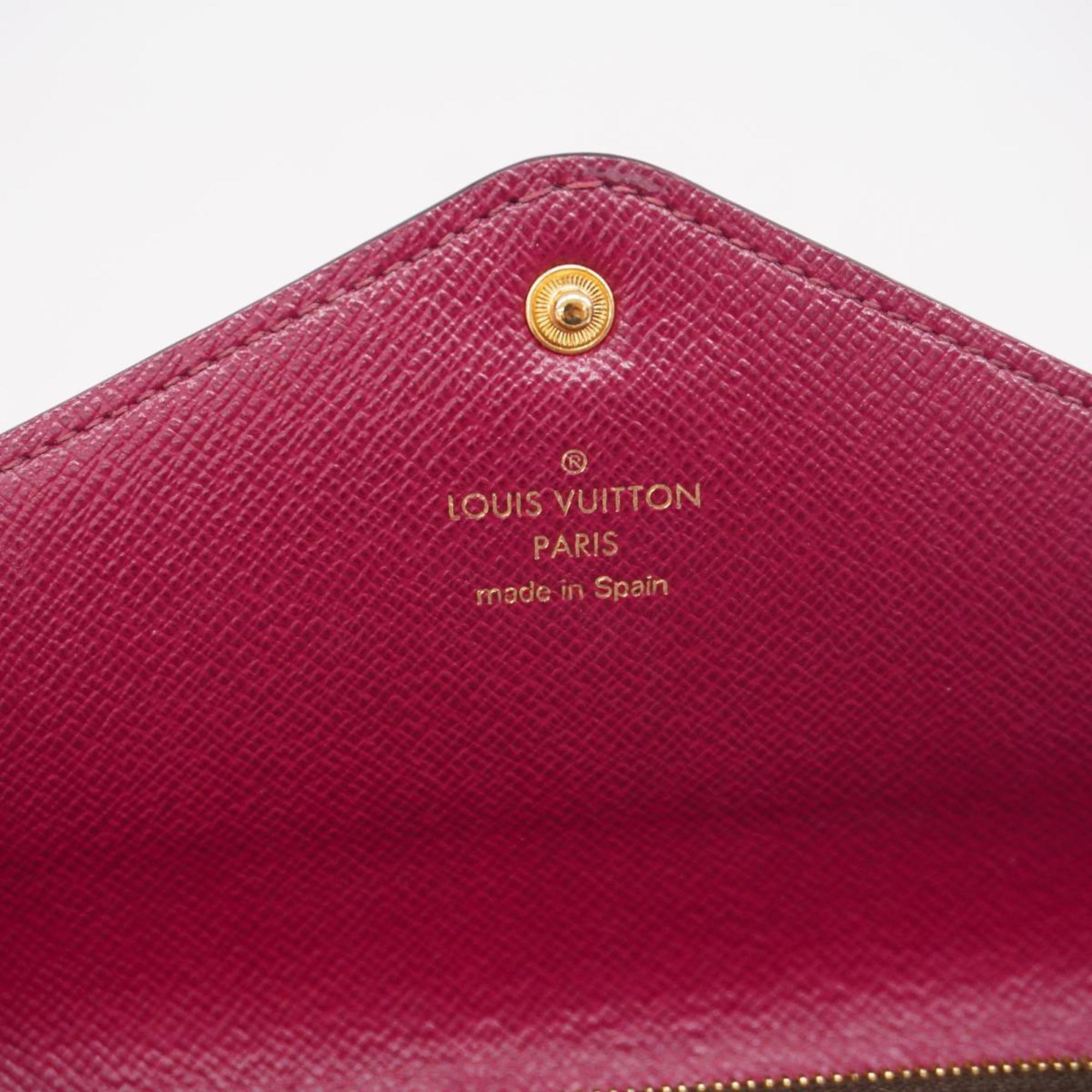 ルイ・ヴィトン(Louis Vuitton) ルイ・ヴィトン 三つ折り長財布 モノグラム ポルトフォイユ ジョセフィーヌ M60708 フューシャレディース